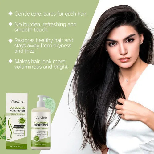 Viareline Volumizing Conditioner Soft Hydrating Moisturizing Improving Dry Hair Frizz  Strengthening And